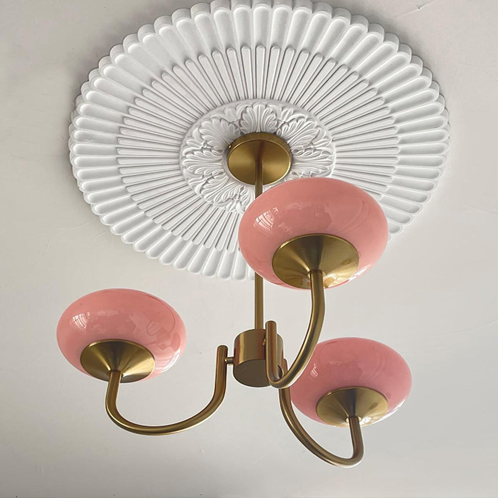 Wisząca lampa w kształcie chmury bąbelkowej