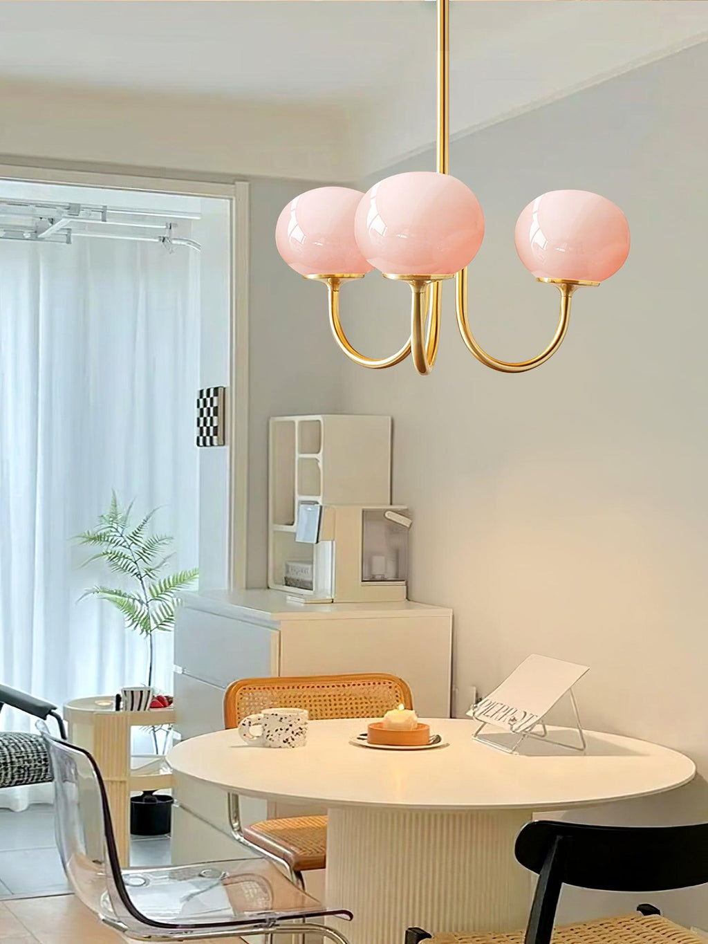 Wisząca lampa w kształcie chmury bąbelkowej