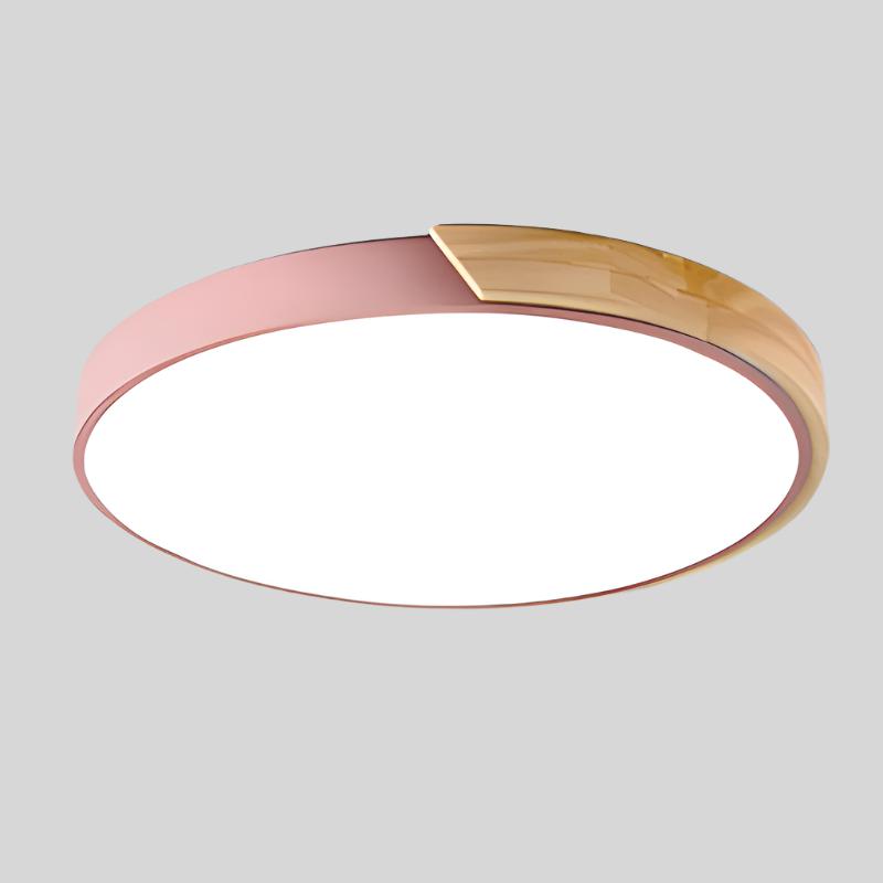 Skandynawska pastelowa lampa sufitowa