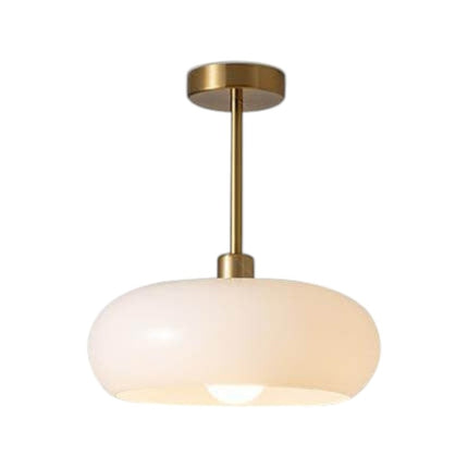 Okrągłe lampy sufitowe w stylu vintage