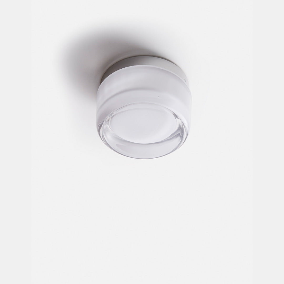 Rzeźbiarska lampa ścienna LED Dimple