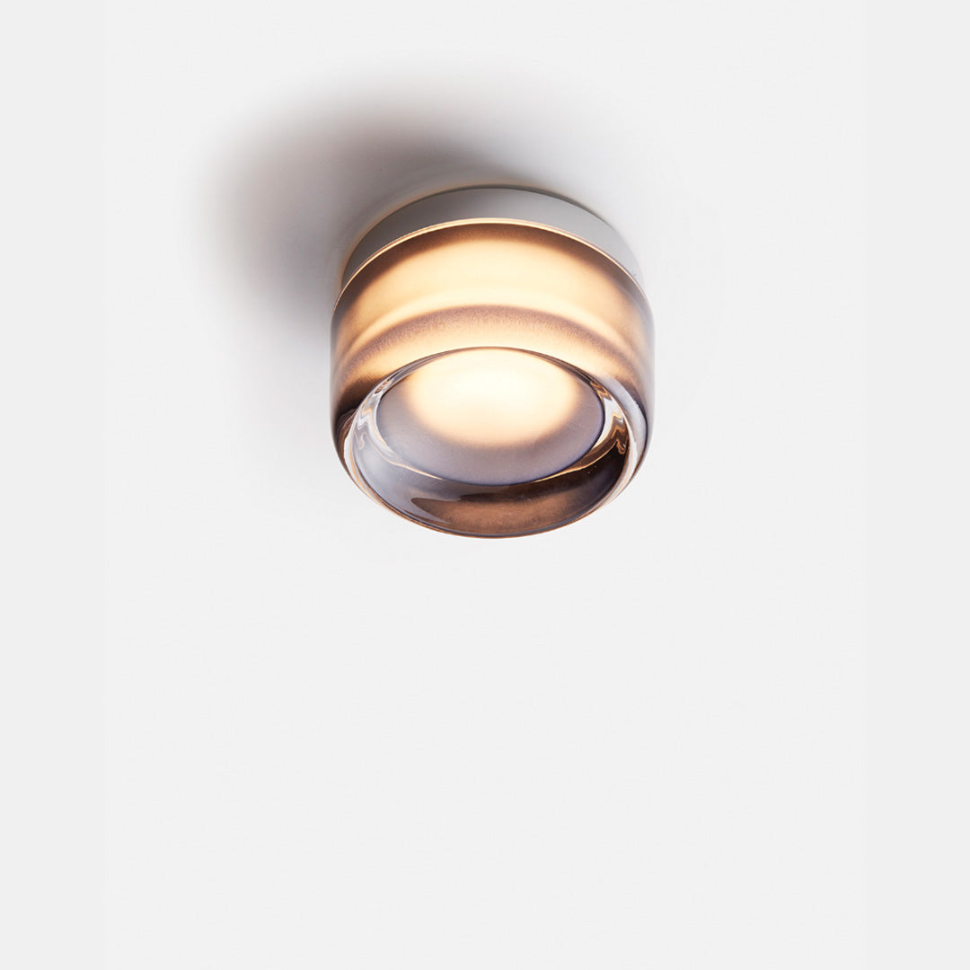 Rzeźbiarska lampa ścienna LED Dimple
