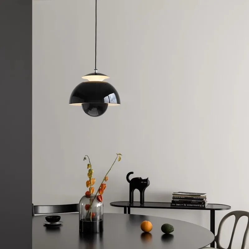 Minimalistyczna nordycka lampa wisząca LED