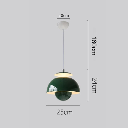 Minimalistyczna nordycka lampa wisząca LED