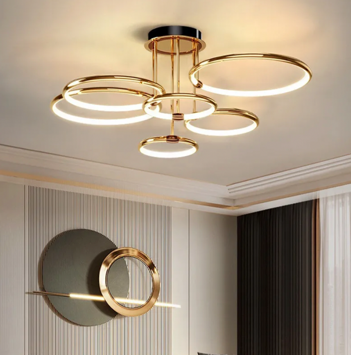 Ultrajasne nowoczesne lampy sufitowe LED