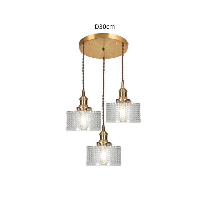 Antyczna lampa wisząca w stylu retro