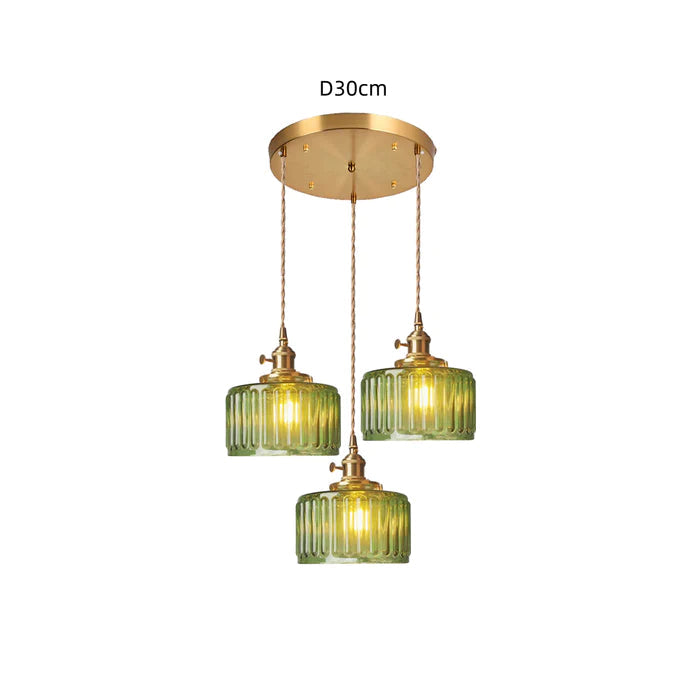 Antyczna lampa wisząca w stylu retro