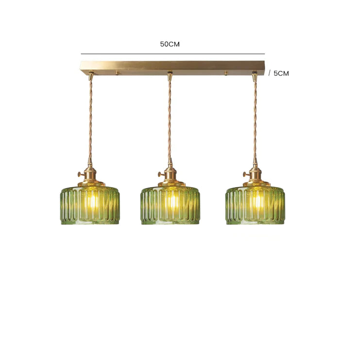 Antyczna lampa wisząca w stylu retro