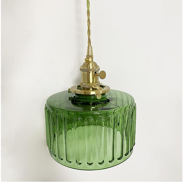 Antyczna lampa wisząca w stylu retro