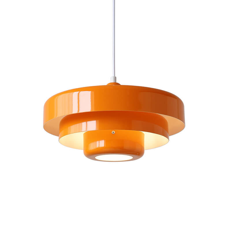 Nowoczesna lampa wisząca warstwowa