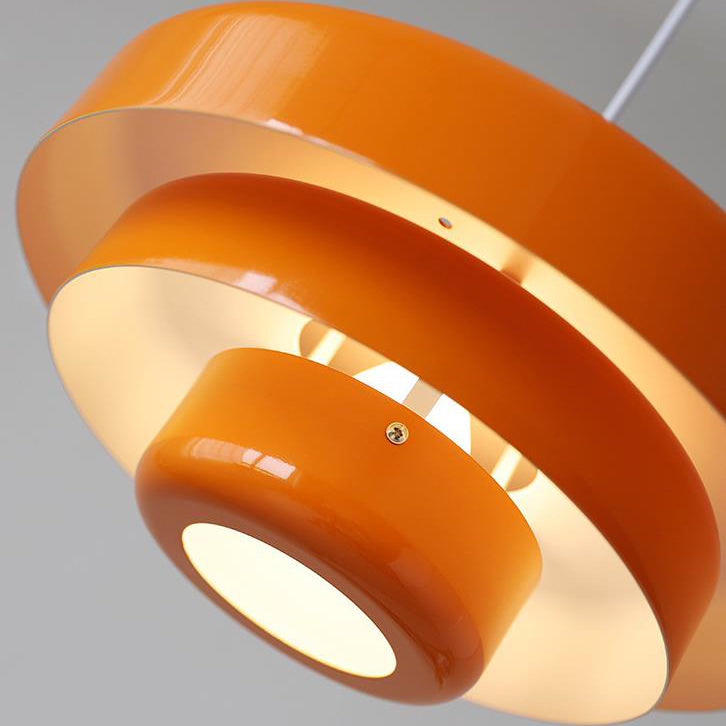Nowoczesna lampa wisząca warstwowa