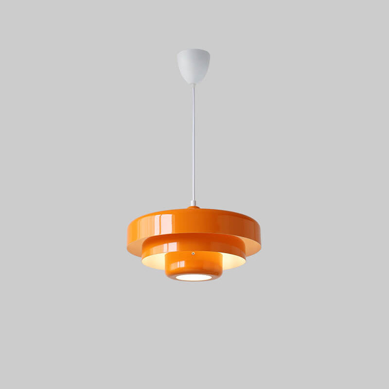Nowoczesna lampa wisząca warstwowa