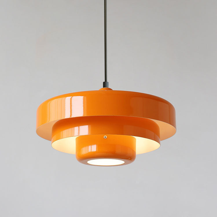 Nowoczesna lampa wisząca warstwowa