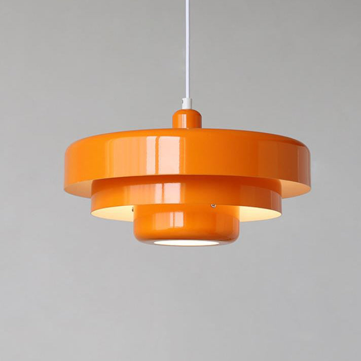 Nowoczesna lampa wisząca warstwowa