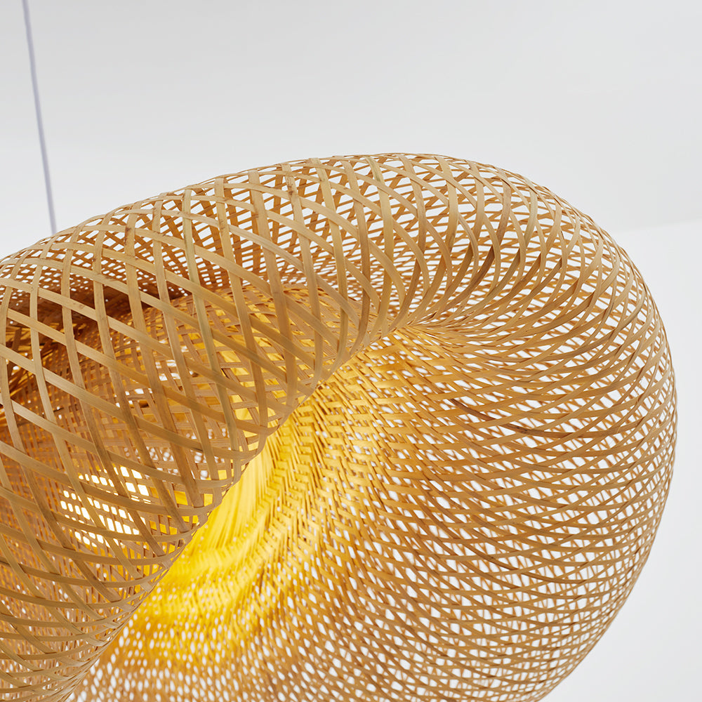 Wisząca lampa wisząca inspirowana stylem boho