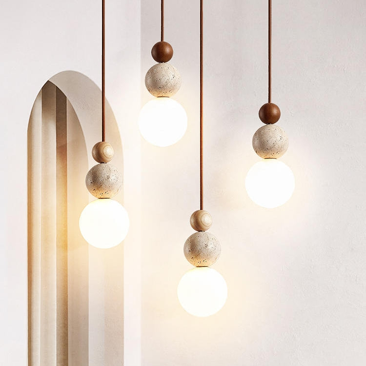 Skandynawska lampa sufitowa w stylu nordyckim vintage