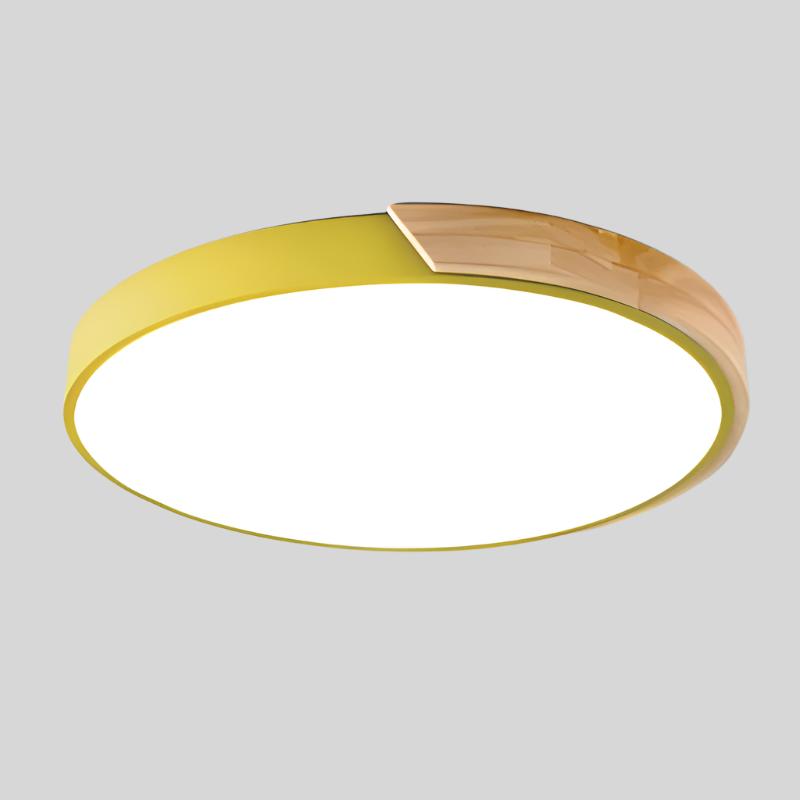 Skandynawska pastelowa lampa sufitowa