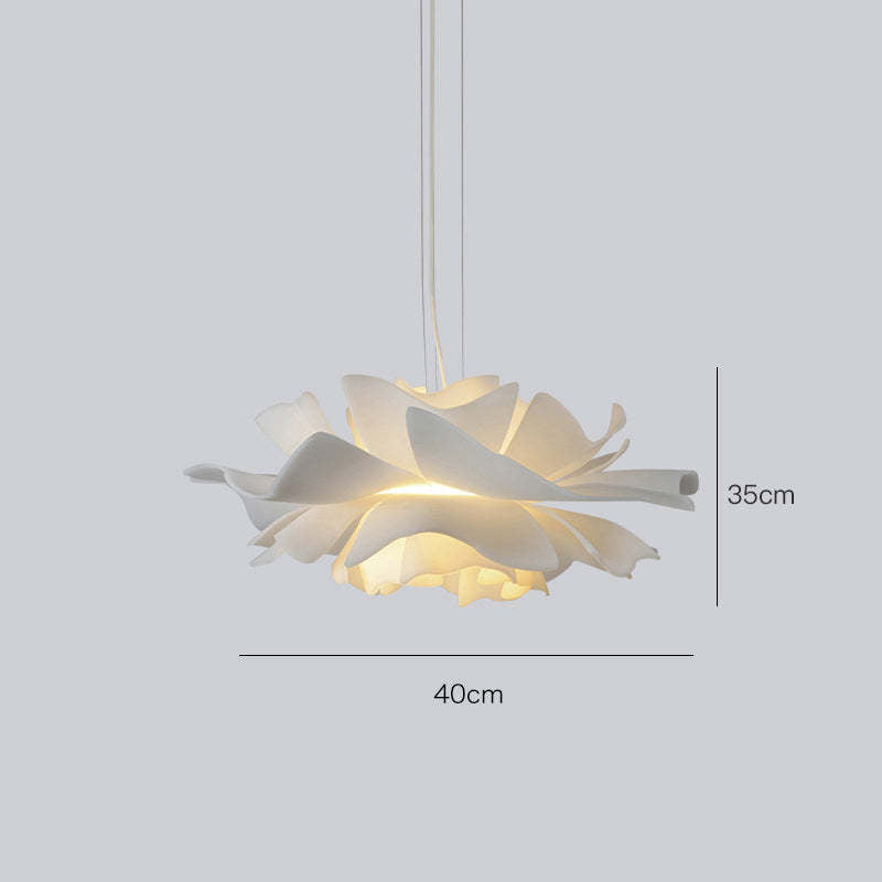 Nowoczesna lampa wisząca inspirowana kwiatami