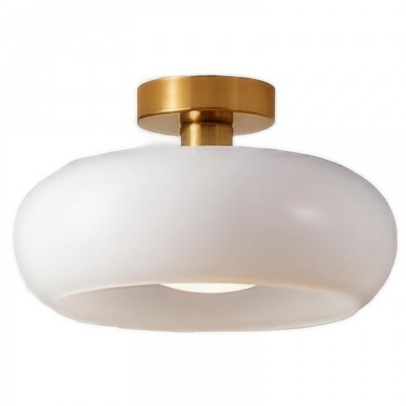 Okrągłe lampy sufitowe w stylu vintage