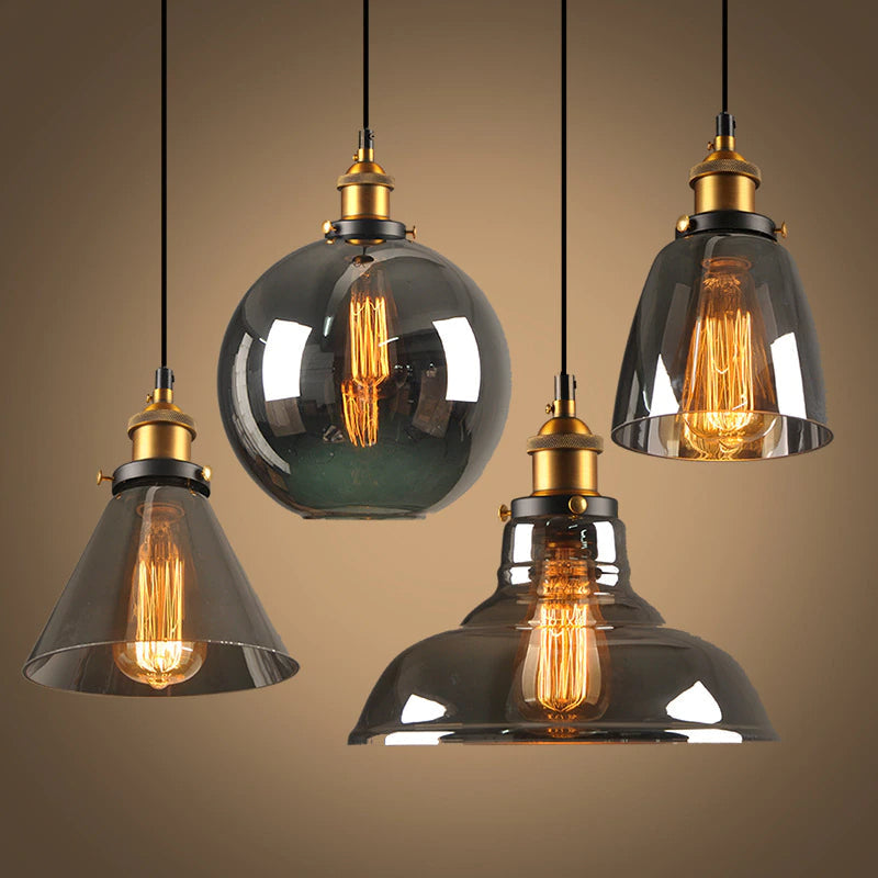 Lampa wisząca inspirowana stylem vintage