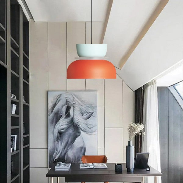 Minimalistyczna lampa wisząca w stylu nordyckim