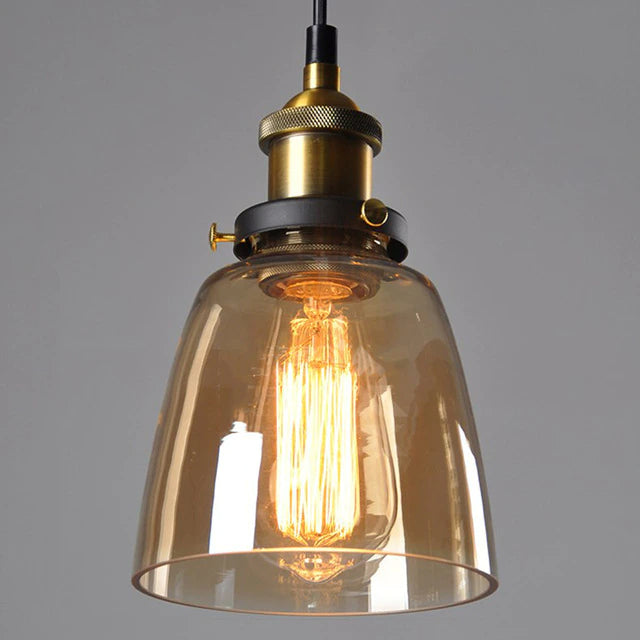 Lampa wisząca inspirowana stylem vintage