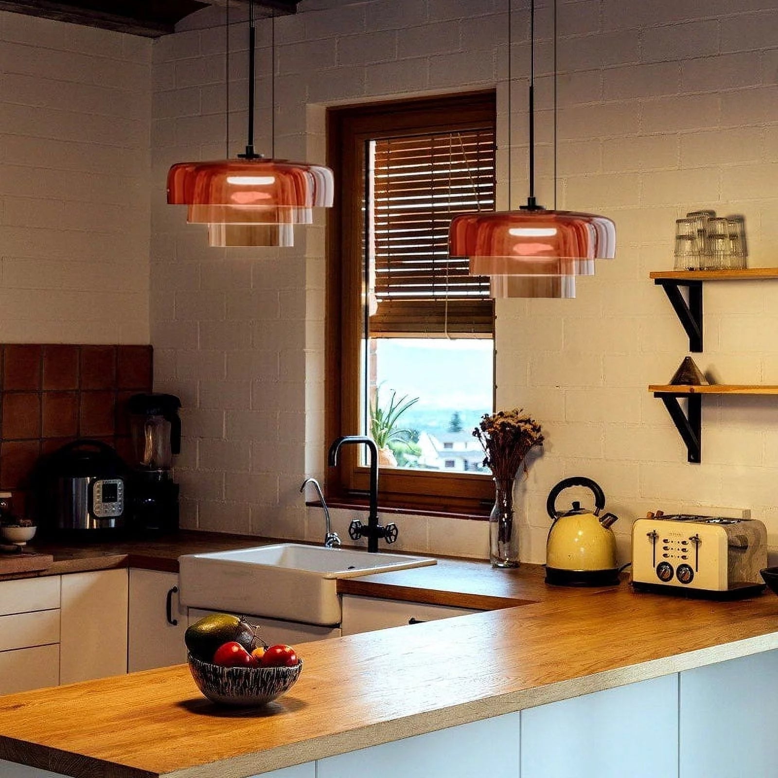 Nowoczesna skandynawska lampa wisząca