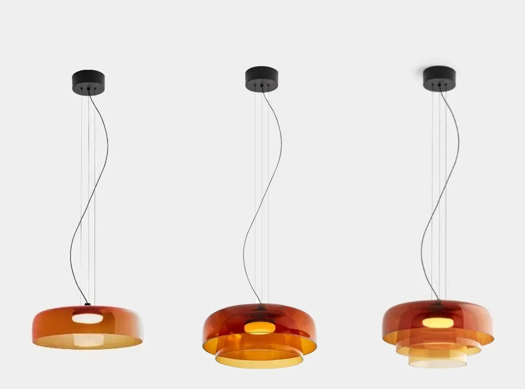 Nowoczesna skandynawska lampa wisząca