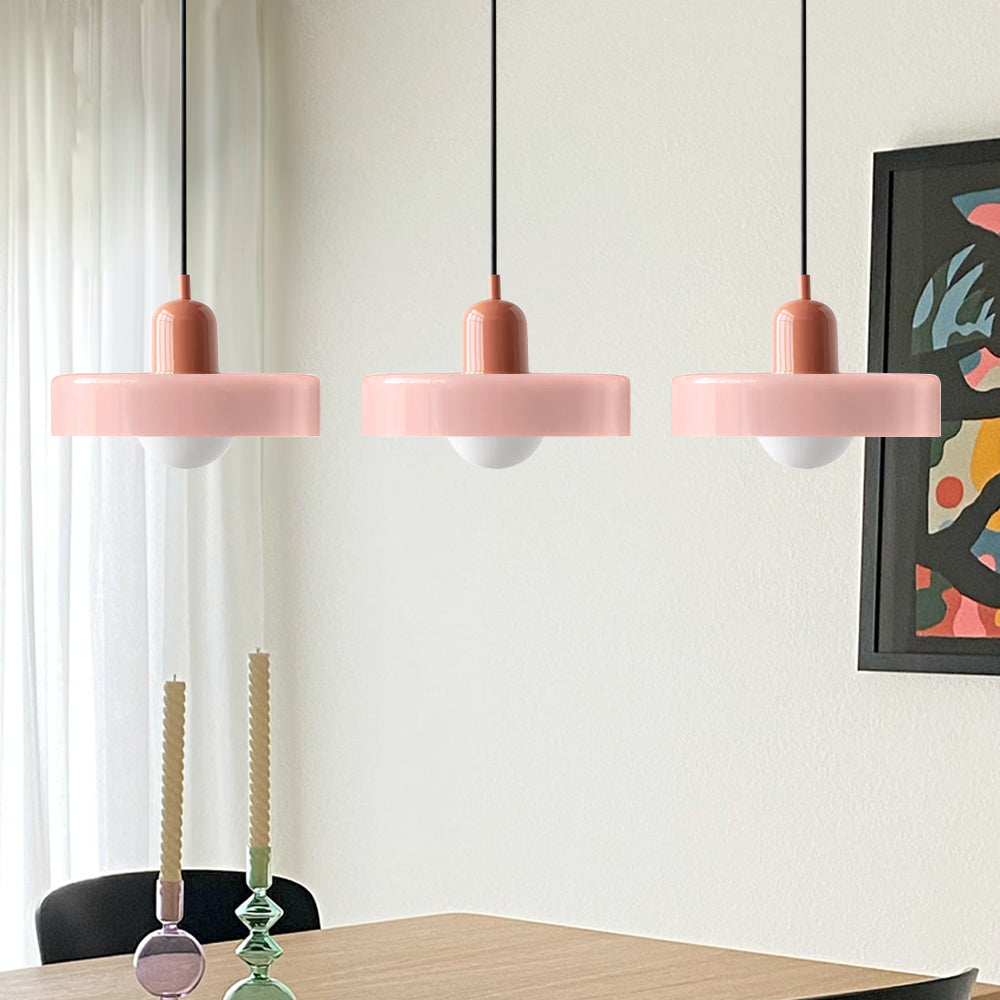 Nowoczesna potrójna lampa wisząca