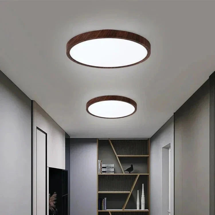 Smukłe okrągłe lampy sufitowe LED