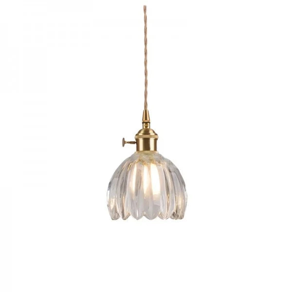 Lampa wisząca inspirowana kwiatem