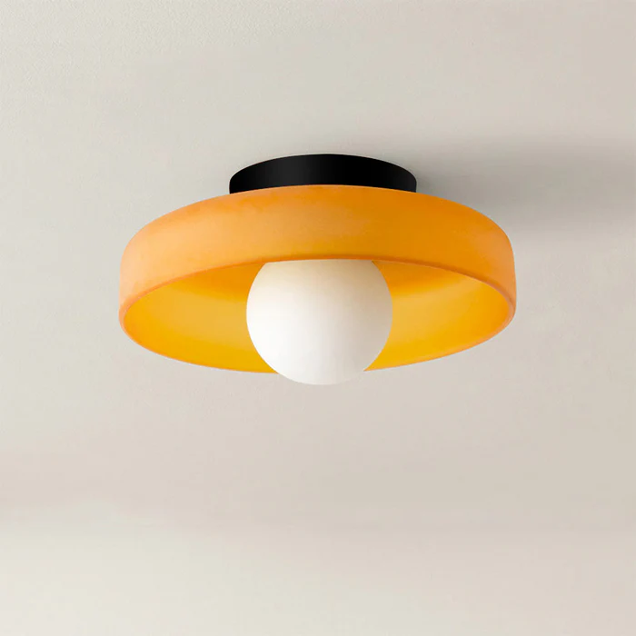 Elegancka wpuszczana okrągła lampa sufitowa led