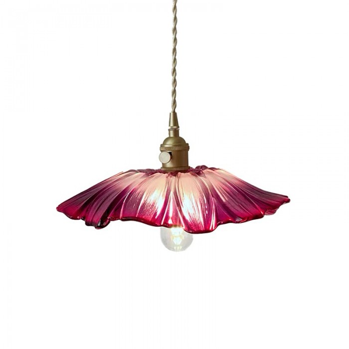 Lampa wisząca inspirowana kwiatami