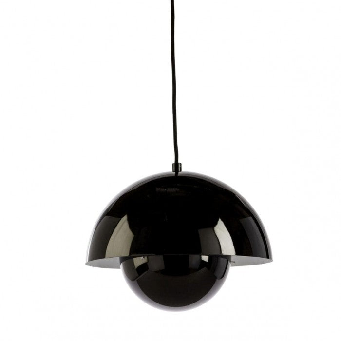 Miniaturowa lampa wisząca z kloszem w pastelowych kolorach