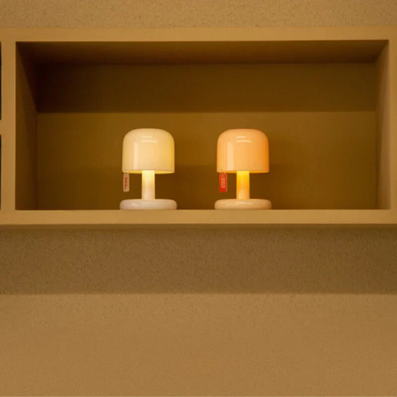Przenośna miniaturowa lampa stołowa Zachód słońca