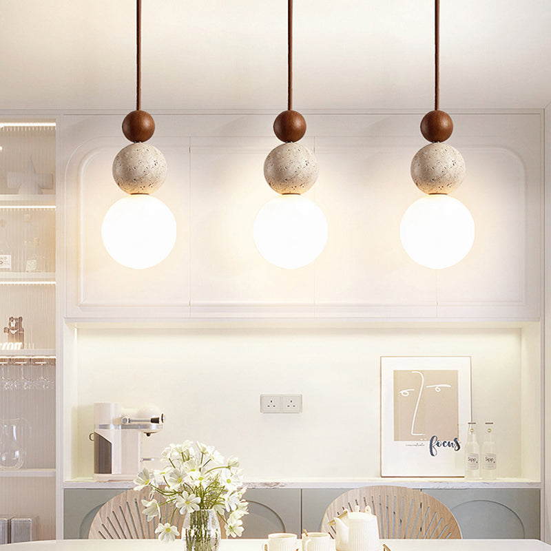 Skandynawska lampa sufitowa w stylu nordyckim vintage