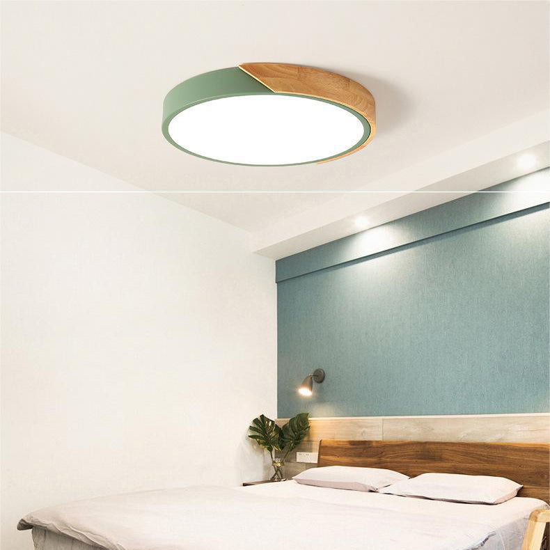 Skandynawska pastelowa lampa sufitowa