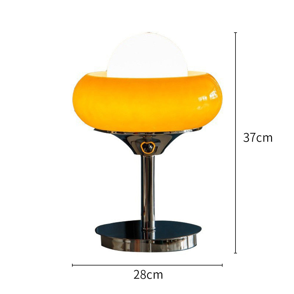 Lampa biurkowa inspirowana stylem retro