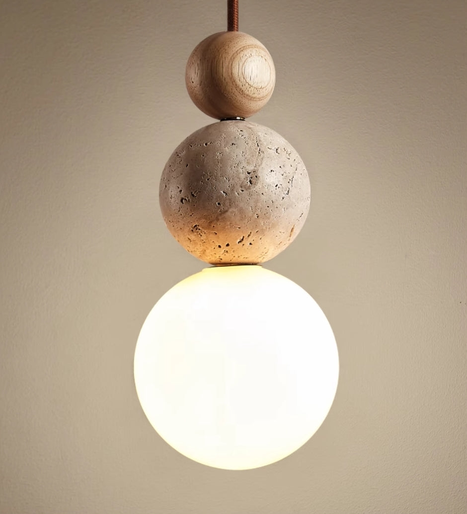 Skandynawska lampa sufitowa w stylu nordyckim vintage