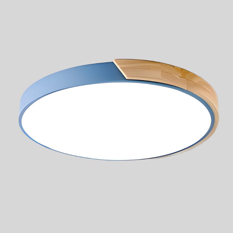 Skandynawska pastelowa lampa sufitowa